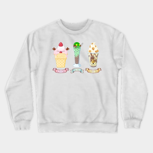 FF Frozen Treats Crewneck Sweatshirt by Luna-Cooper